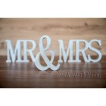 Надпис MR & MRS Надпис MR & MRS